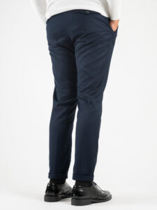ALTATENSIONE Pantalone chinos da abito 2272 SANTORINI Blu (1)