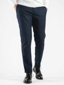 ALTATENSIONE Pantalone chinos da abito 2272 SANTORINI Blu (2)