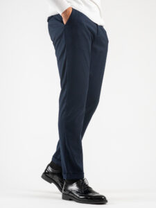 ALTATENSIONE Pantalone chinos da abito 2272 SANTORINI Blu (3)