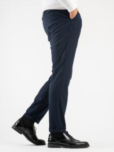 ALTATENSIONE Pantalone chinos da abito 2272 SANTORINI Blu (4)