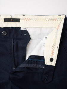 ALTATENSIONE Pantalone chinos da abito 2272 SANTORINI Blu (5)