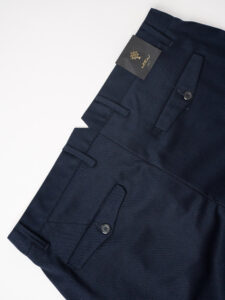 ALTATENSIONE Pantalone chinos da abito 2272 SANTORINI Blu (7)