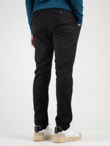 ALTATENSIONE Pantalone chinos da abito 2272 SANTORINI Nero (1)
