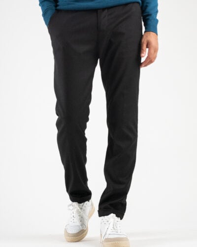 ALTATENSIONE Pantalone chinos da abito 2272 SANTORINI Nero 2 Saldi