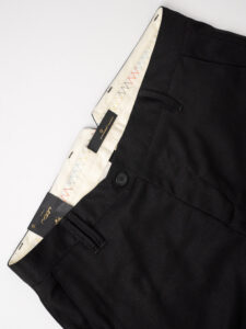 ALTATENSIONE Pantalone chinos da abito 2272 SANTORINI Nero (7)