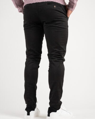 BERNA Pantalone chinos slim AI 233151 Nero 4 BERNA BERNA Pantalone chinos slim A/I 233151 Nero