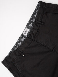 BERNA Pantalone chinos slim AI 233151 Nero (5)