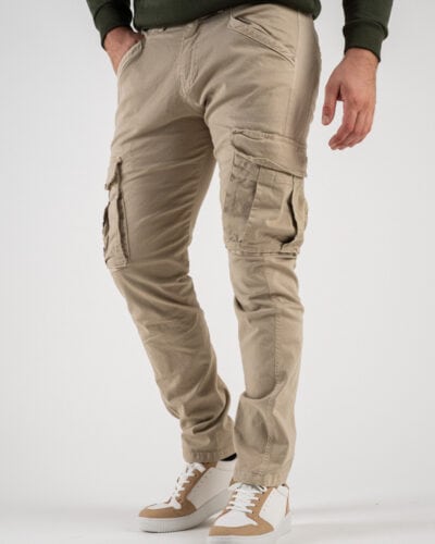 BERNA Pantalone slim con tasconi laterali 233099 Coloniale 1 Nuovi Arrivi