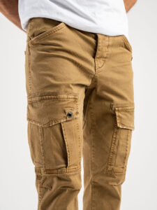 BERNA Pantalone tasconato 223014 Cammello (1)