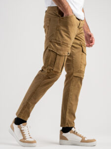 BERNA Pantalone tasconato 223014 Cammello (3)