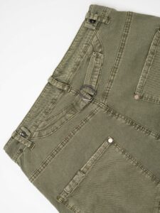 BERNA Pantalone tasconato 223014 Verde Militare (5)