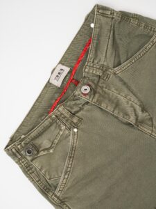 BERNA Pantalone tasconato 223014 Verde Militare (6)