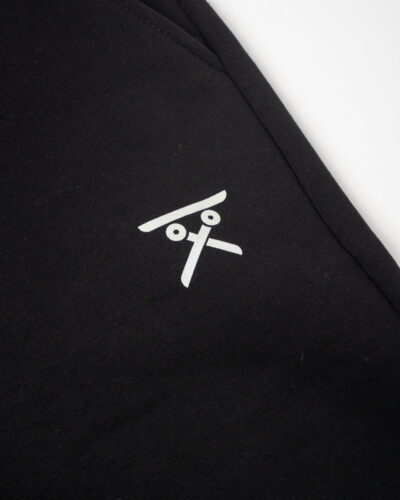 BERNA Pantalone tuta felpato con logo e polsini 233138 Nero 10 BERNA BERNA Pantalone tuta felpato con logo e polsini 233138 Nero