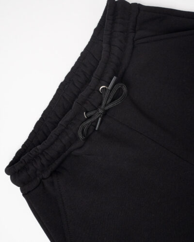 BERNA Pantalone tuta felpato con logo e polsini 233138 Nero 9 BERNA BERNA Pantalone tuta felpato con logo e polsini 233138 Nero