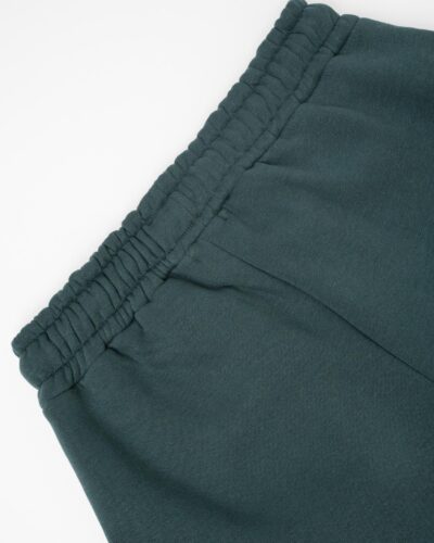 BERNA Pantalone tuta felpato con logo e polsini 233138 Verde Bosco 5 BERNA BERNA Pantalone tuta felpato con logo e polsini 233138 Verde Bosco