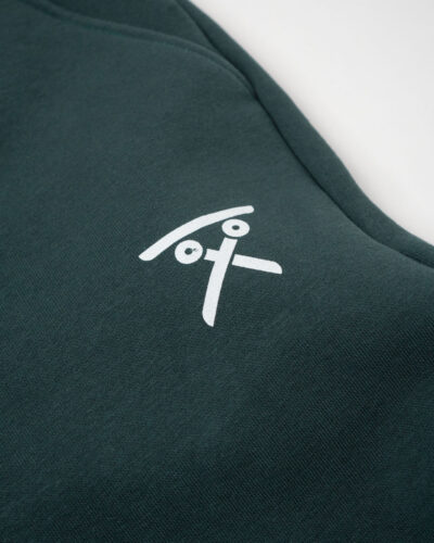 BERNA Pantalone tuta felpato con logo e polsini 233138 Verde Bosco 7 BERNA BERNA Pantalone tuta felpato con logo e polsini 233138 Verde Bosco
