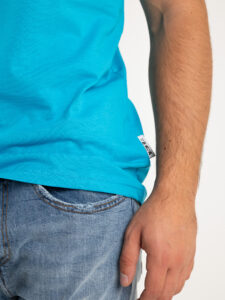 BERNA T-shirt basica con stampa logo sul cuore 233137 Poseidon2