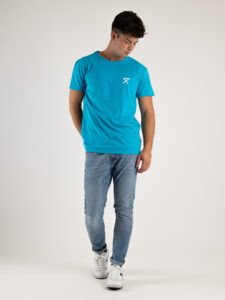 BERNA T-shirt basica con stampa logo sul cuore 233137 Poseidon3