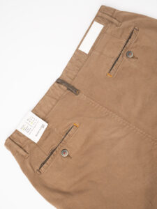 BL.11 Pantalone chinos AI FRANCIACORTA Cammello