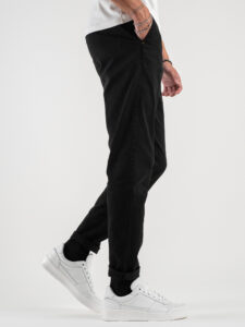 BL.11 Pantalone chinos AI FRANCIACORTA Nero (3)