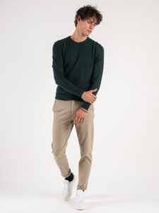 BL.11 Pantalone chinos AI FRANCIACORTA Sabbia