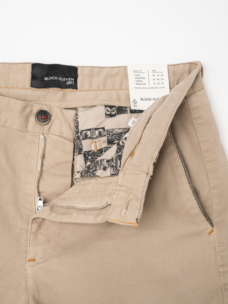 BL.11 Pantalone chinos AI FRANCIACORTA Sabbia 5 BL.11 BL.11 Pantalone chinos A/I FRANCIACORTA Sabbia