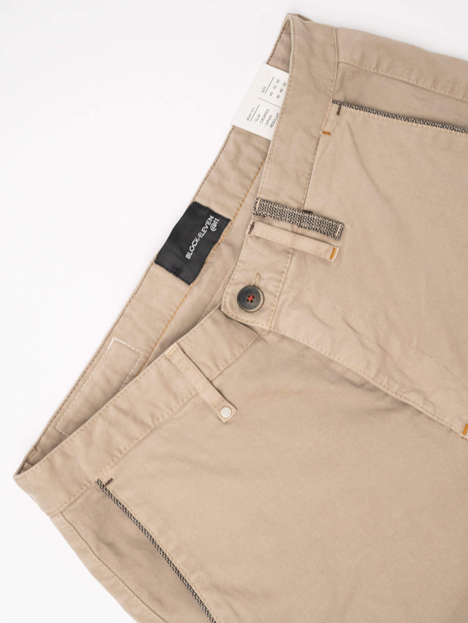 BL.11 Pantalone chinos A I FRANCIACORTA Sabbia Prezzo 0 00