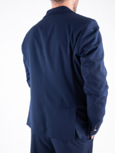 BL11 Giacca da abito monopetto in poliviscosa JOUNG Blu10