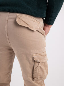 BL11 Pantalone cargo regular con tasconi laterali MERTENS Beige7