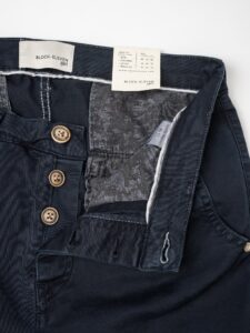 BL11 Pantalone cargo regular con tasconi laterali MERTENS Blu (6)