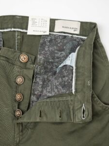 BL11 Pantalone cargo regular con tasconi laterali MERTENS Verde (6)