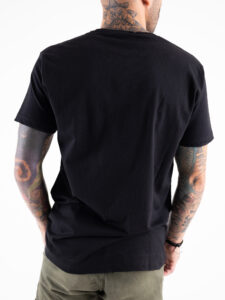 BL11 T-shirt in cotone con stampa sushi MARINI Nera6