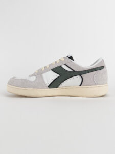 DIADORA Magic Basket Low Suede Leather White:Dark Forest3