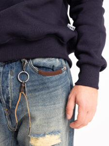 GIANNI LUPO Jeans CARROT con rotture e patch GL159F2
