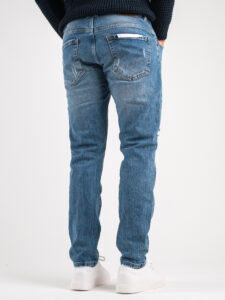 GIANNI LUPO Jeans con rotture REGULAR GL6198 Azzurro (1)
