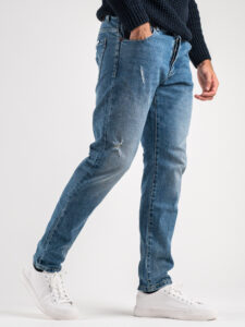 GIANNI LUPO Jeans con rotture REGULAR GL6198 Azzurro (5)
