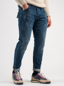 GIANNI LUPO Jeans con rotture SKINNY GL6183Q Blu (3)