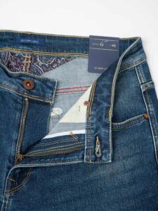 GIANNI LUPO Jeans lavaggio medio con piccole graffiature GL6193Q Azzurro (5)