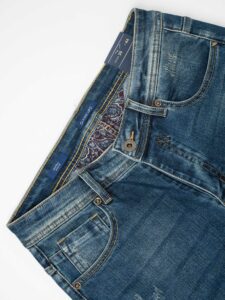 GIANNI LUPO Jeans lavaggio medio, slavato e senza rotture GL6185Q Blu (3)