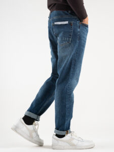 GIANNI LUPO Jeans lavaggio medio, slavato e senza rotture GL6185Q Blu (7)