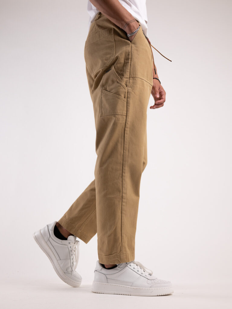 GIANNI LUPO Pantalone con tasconi sul retro GL5112BD Camel6 GIANNI LUPO GIANNI LUPO Pantalone con tasconi sul retro GL5112BD Camel