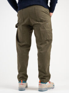 GIANNI LUPO Pantalone con tasconi sul retro GL5112BD Military (1)