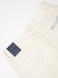 GIANNI LUPO Pantalone in velluto a coste GL6227Q Panna (7)