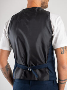 IMPERIAL Gilet da abito L810GAP Blu (1)