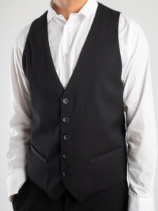 IMPERIAL Gilet da abito L810GAP Nero (2)
