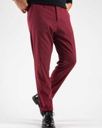 IMPERIAL Pantalone chinos da abito PWB0GAP Amarone 3 Saldi