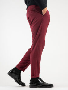 IMPERIAL Pantalone chinos da abito PWB0GAP Amarone (5)