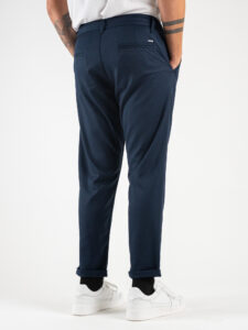 IMPERIAL Pantalone chinos da abito PWB0GAP Blu (1)