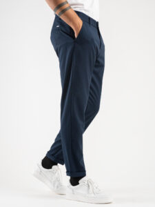 IMPERIAL Pantalone chinos da abito PWB0GAP Blu (4)