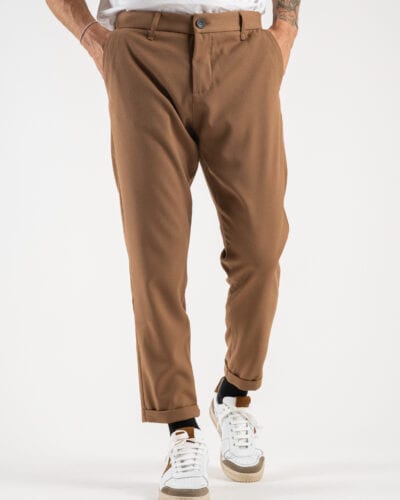 IMPERIAL Pantalone chinos da abito PWB0GAP Camel